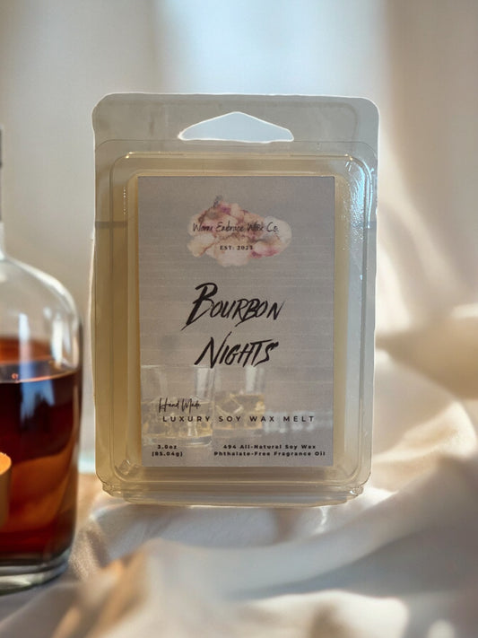 Bourbon Nights All-Natural Soy Wax Melt