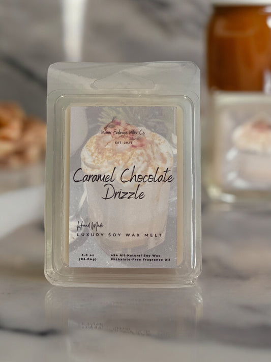 Caramel Chocolate Drizzle All-Natural Soy Wax Melt