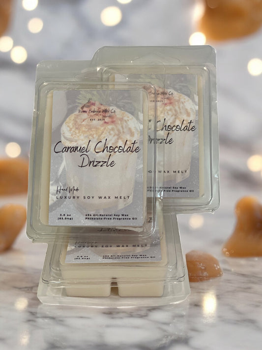 Caramel Chocolate Drizzle All-Natural Soy Wax Melt