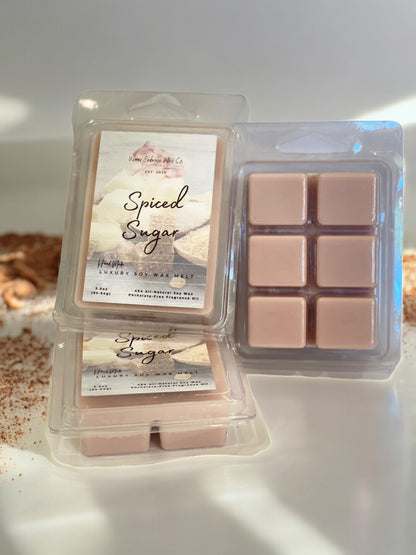 Spiced Sugar All-Natural Soy Wax Melt